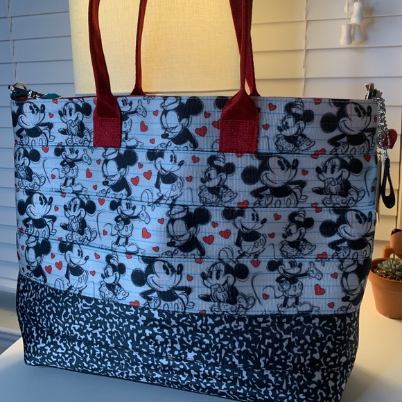 shopharveys Handbags - ShopHarvey’s Mickey and Minnie Tote Bag/Dust bag